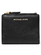 Portfele - Michael Kors Skórzany portfel w kolorze czarnym - 11,5 x 9 x 2 cm - miniaturka - grafika 1