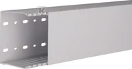 Kanały kablowe - Hager polo Kanał grzebieniowy bezhalogenowy 75x100mm PC-ABS jasnoszary HNG75100 2m HNG75100 - miniaturka - grafika 1