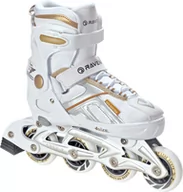 Rolki - Rolki Regulowane Raven Pulse White/Gold 40-43 - miniaturka - grafika 1