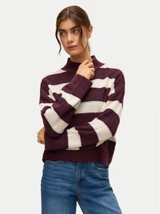 Vero Moda Sweter Inez 10331538 Fioletowy Regular Fit - Swetry damskie - miniaturka - grafika 1