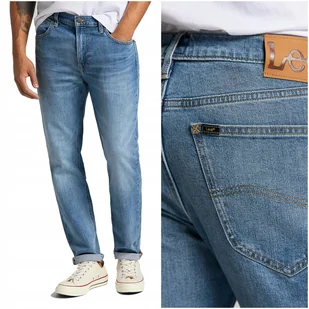 Lee Austin Męskie Spodnie Jeansowe Jeans W33 L30 - Spodnie męskie - miniaturka - grafika 1