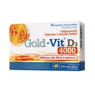 Witaminy i minerały - Olimp LABORATORIES Gold-Vit D3 4000 90 tabletek - miniaturka - grafika 1