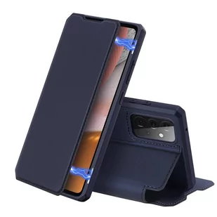 Dux Ducis Skin X kabura etui pokrowiec z klapką Samsung Galaxy A72 4G niebieski - Etui i futerały do telefonów - miniaturka - grafika 1