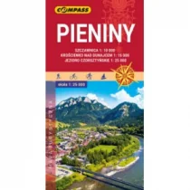 Wydawnictwo Compass Pieniny. Mapa turystyczna, 1:25 000 praca zbiorowa - Atlasy i mapy Wydawnictwo Compass Pieniny. Mapa turystyczna, 1:25 000 praca zbiorowa - Atlasy i mapy - miniaturka - grafika 1