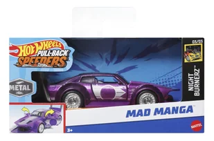 Hot Wheels Pull-Back Speeders HPR84 - Samochody i pojazdy dla dzieci - miniaturka - grafika 1