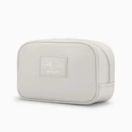 Kosmetyczki, organizery i kuferki - Kosmetyczka Damska Podróżna Mała Na Zamek PUCCINI Jasnobeżowa QML009-6B - miniaturka - grafika 1