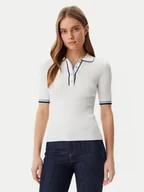 Bluzki damskie - Guess Bluzka W5GR37 Z3L10 Biały Regular Fit - miniaturka - grafika 1