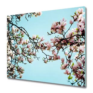 Deska kuchenna Kwiaty magnolii - Naklejki na drzwi i meble - miniaturka - grafika 1