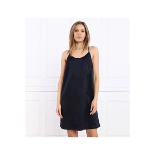 Tommy Hilfiger Koszula nocna TH MONOGRAM | Regular Fit - Piżamy damskie - miniaturka - grafika 1