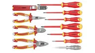 Zestawy narzędziowe - Zestaw 11 narzędzi dla elektryka w etui FELO - miniaturka - grafika 1