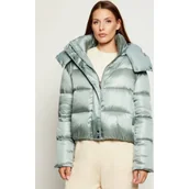 Kurtki damskie - Patrizia Pepe Puchowa kurtka | Regular Fit - miniaturka - grafika 1