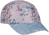 Czapki i chusty sportowe męskie - Czapka z Daszkiem Scalia Flowers by Seeberger, rosa-hellblau, One Size - miniaturka - grafika 1