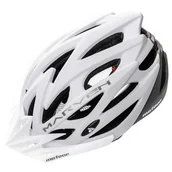 Kaski rowerowe - Kask rowerowy Meteor Marven M 55-58 cm biało-czarno-szary 24724 - miniaturka - grafika 1
