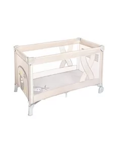 Espiro Łóżeczko turystyczne Simple 09 Beige - Łóżeczka i kojce - miniaturka - grafika 1