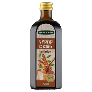 Premium Rosa Syrop korzenny z miodem 250 ml - Syropy i koncentraty owocowe - miniaturka - grafika 1