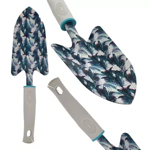 ŁOPATKA GARDENIC NIEBIESKA W LIŚCIE - Grabie i motyki - miniaturka - grafika 1