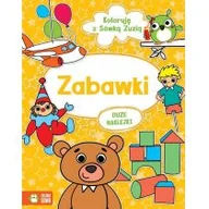 Książki edukacyjne - Koloruję z Sówką Zuzią Zabawki - Zielona Sowa - miniaturka - grafika 1