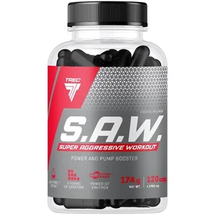Trec Nutrition Trec S.A.W 120 kapsułek 4632 - Suplementy naturalne - miniaturka - grafika 1