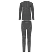 Bielizna sportowa męska - Komplet bielizny termoaktywnej męskiej Viking Lan Pro Merino 0802 grafitowy - miniaturka - grafika 1