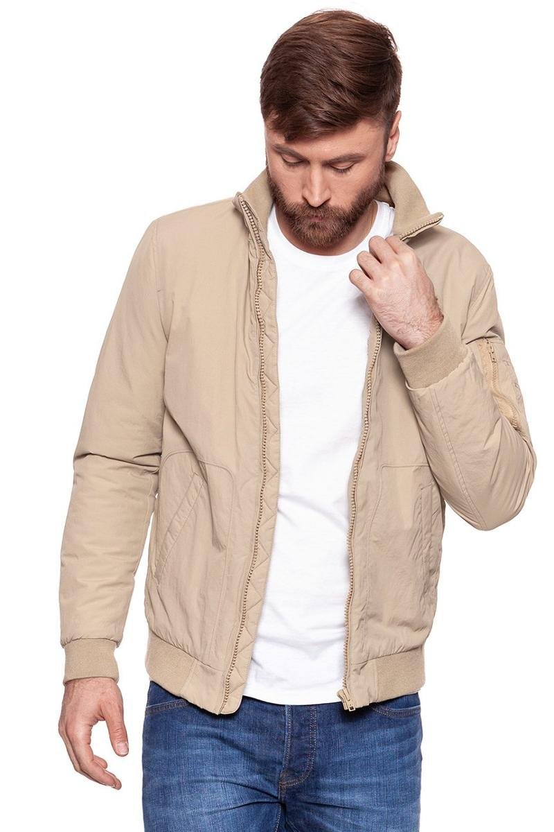Wrangler, Kurtka męska, Classic Bomber Clay Beige W4732Xiwm, rozmiar M