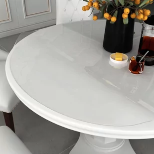 Vida Mata ochronna na stół przezroczysta 70 cm 2 mm PVC V-288245 - Obrusy i serwetki - miniaturka - grafika 1