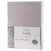 Prześcieradła - Prześcieradło, EUROFIRANY, 140g/m2, 200x220 cm, srebrny - miniaturka - grafika 1