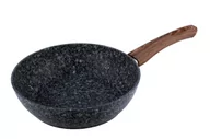 Patelnie - Patelnia granitowa głęboka, wok 32cm - miniaturka - grafika 1