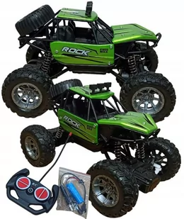 ﻿Autko Zdalnie Sterowane MONSTER TRUCK METAL LED dla Dzieci samochód RC auto - Samochody i pojazdy dla dzieci - miniaturka - grafika 1