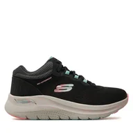 Sneakersy damskie - Sneakersy Skechers Arch Fit 2.0 Rainy Days 150194 BKMT Szary - miniaturka - grafika 1