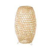 Noże stołowe - Naturalna bambusowa lampa stołowa (wys. 36 cm) Natural Way – Casa Selección - miniaturka - grafika 1