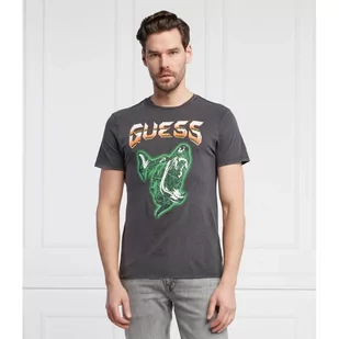 GUESS T-shirt | Regular Fit - Koszulki męskie - miniaturka - grafika 1