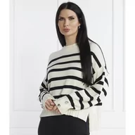 Swetry damskie - GUESS Sweter | Loose fit | z dodatkiem wełny - miniaturka - grafika 1