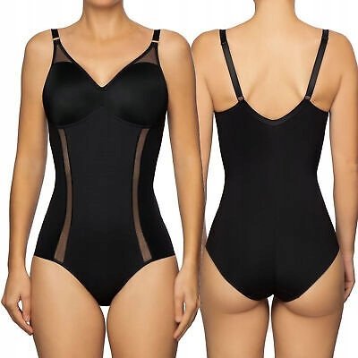 Body FELINA czarne DIVINE VISION 250222 bez fiszbin termiczne miseczki 100E