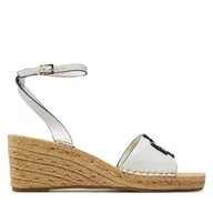 Espadryle damskie - Espadryle Tory Burch 150744 Biały - miniaturka - grafika 1
