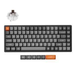 Keychron K2 Max 75% Brown Switch Black - Klawiatury - miniaturka - grafika 2