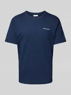 Koszulki męskie - T-shirt z wyhaftowanym logo - miniaturka - grafika 1