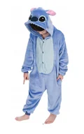 Moda i Uroda OUTLET - Onesie Przebranie dla Dzieci Sticz Stich 100cm - miniaturka - grafika 1