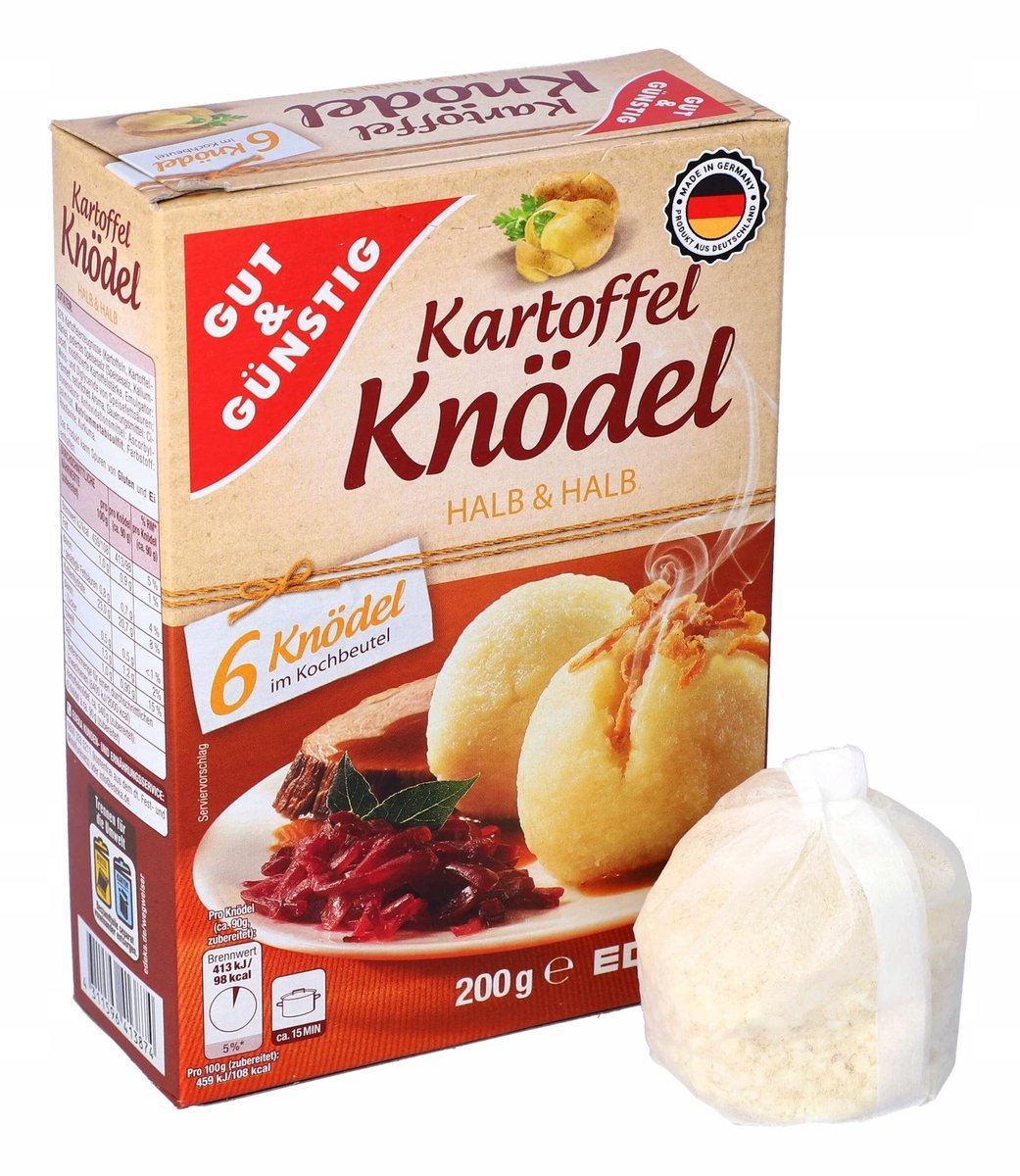 Knedle ziemniaczane Gut & Gunstig 200 g z De
