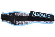Pasy kulturystyczne - Pas fitness MadMax  Dámský fitness opasek WMN Swarovski MFB314 modrý M - miniaturka - grafika 1