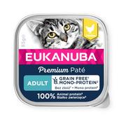 Mokra karma dla kotów - Eukanuba Grain Free Mono Adult Chicken 85g - miniaturka - grafika 1
