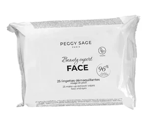Peggy Sage, chusteczki do demakijażu, 25szt. - Płyny do demakijażu - miniaturka - grafika 1