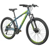 Rowery - Rower górski MTB INDIANA X-Pulser 3.6 M17 26 cali męski Grafitowo-limonkowy - miniaturka - grafika 1