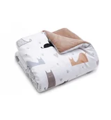 Koce i narzuty dla dzieci - Kocyk Dwustronny Bambus/Velvet - Kocia Rodzina - miniaturka - grafika 1