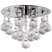 Lampy ogrodowe - VEN LAMPA sufitowa VEN P-E 1437/3-25 kryształowa OPRAWA glamour plafon crystal przezroczysta __code-38559 - miniaturka - grafika 1