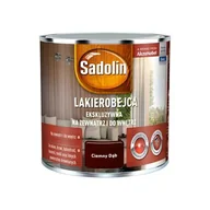 Farby i impregnaty do drewna - Lakierobejca Ekskluzywna Ciemny Dąb 0,25 l Sadolin - miniaturka - grafika 1