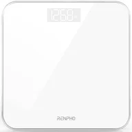 Wagi łazienkowe - Renpho Cyfrowa waga łazienkowa, ultracienka, Step-On, biała - miniaturka - grafika 1