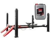 Akcesoria wulkanizacyjne - Podnośnik Czterokolumnowy Półautomatyczny Diagnostyczny pod Geometrię 400V 5,5T REDATS L-460 + Olej Gratis - miniaturka - grafika 1