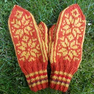 Rękawiczki - Selbu Nordyckie rękawiczki - miniaturka - grafika 1