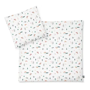 Julius Zöllner Jersey - pościel dziecięca 80 x 80 + 35 x 40 cm, 2-częściowy zestaw poszewek na kołdrę i poszewki na poduszkę, 100% bawełna dżersejowa, z zamkiem błyskawicznym, Standard 100 by - Pościel dla dzieci - miniaturka - grafika 1