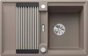 Zlewozmywaki - Zlewozmywak BLANCO ADIRA 45 S Silgranit tartufo - miniaturka - grafika 1